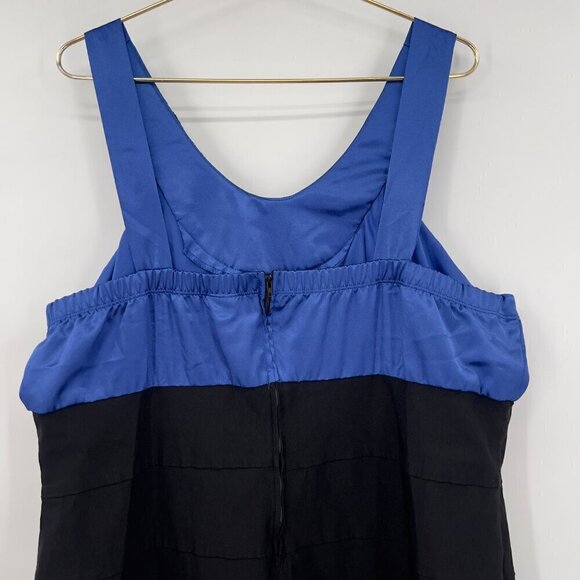 Torrid Women's Plus Embellished Sheath Black/Blue Royal Mini Dress 3X - Picture 4 of 11